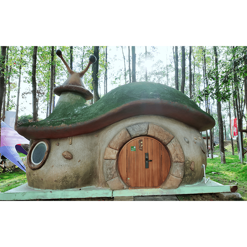 How do rustic-featured B&Bs achieve harmonious coexistence with the natural environment?