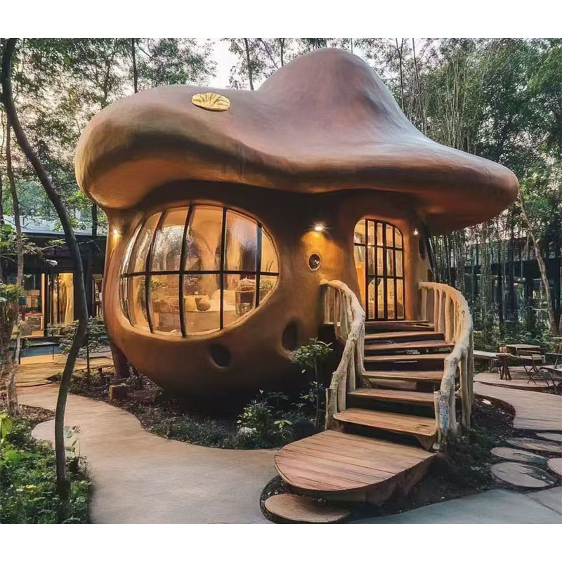 How to use local materials to reduce ecological disturbance when constructing wild fun?